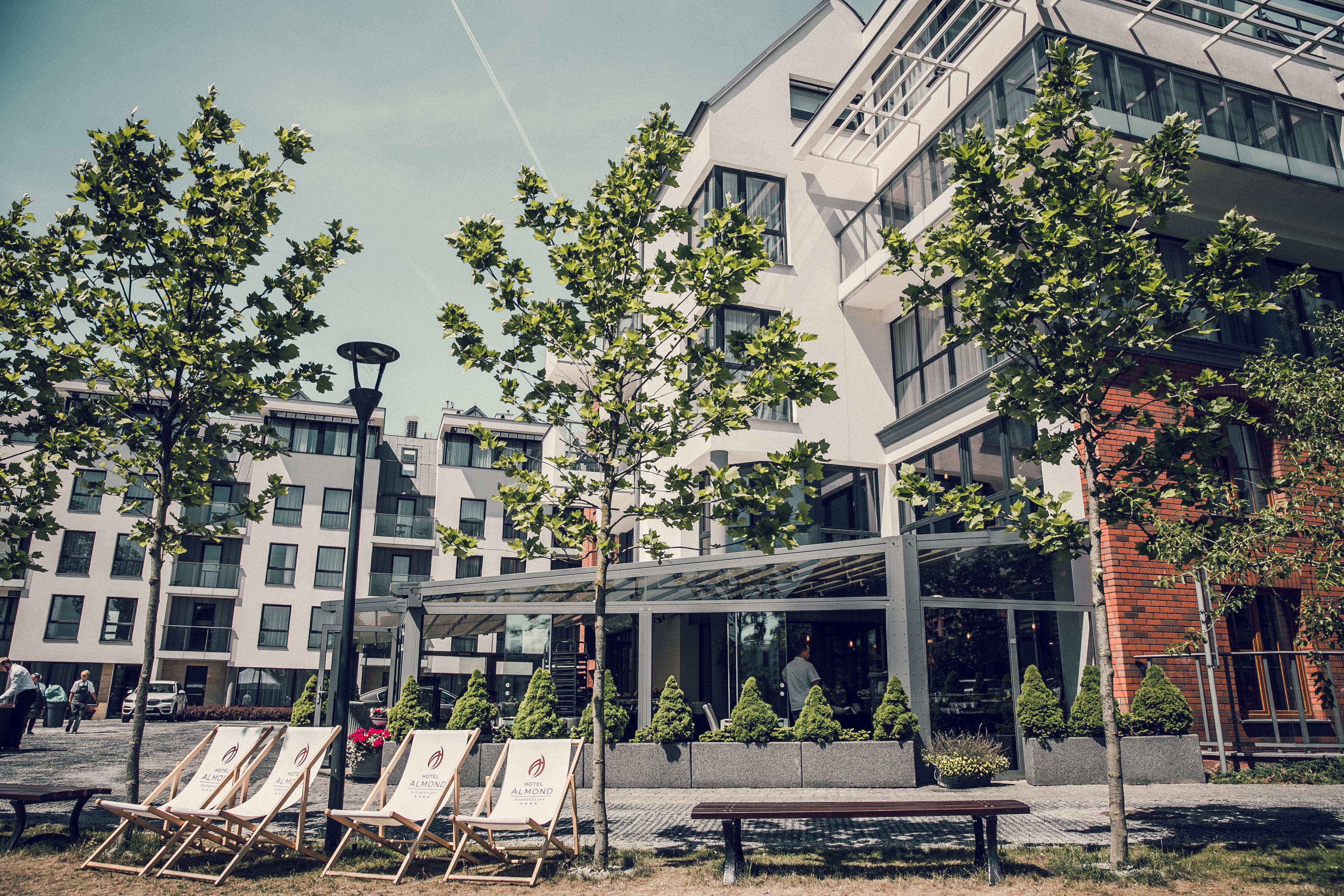 Hotel Almond Business & Spa By Grano - Grano Hotel Gdansk Riverside Gdańsk Exterior foto